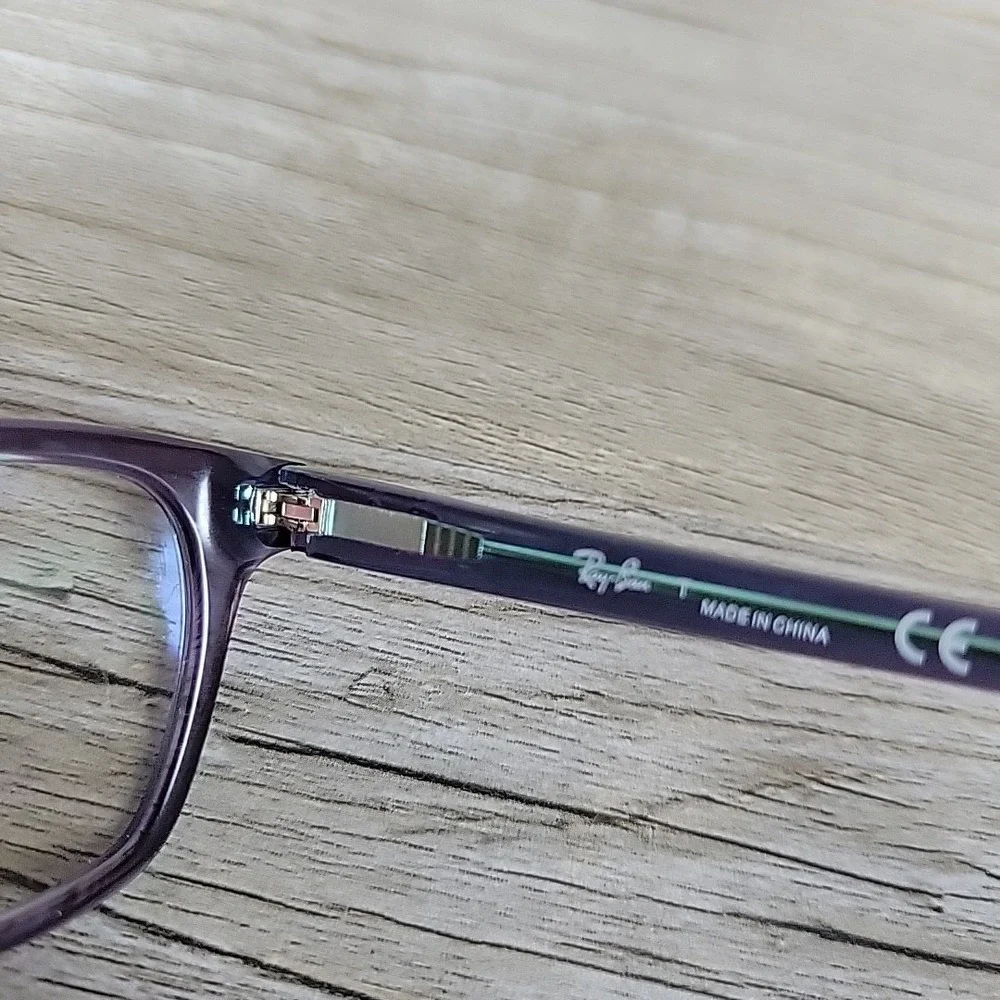 Ray-Ban RB 1591 3945 Kids Eyeglasses Frames Only Top Light Blue Violet 48-16 130
